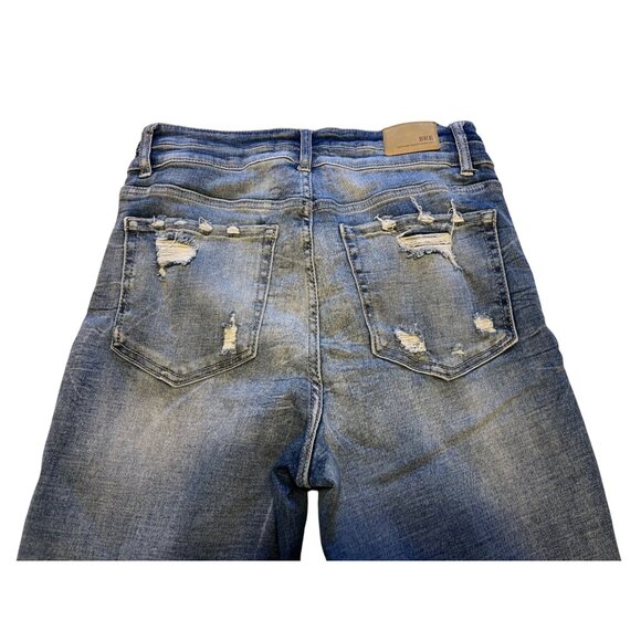 BKE Parker Universal Fit Distressed Blue Jeans Size 28.5" Inseam - Picture 3 of 5